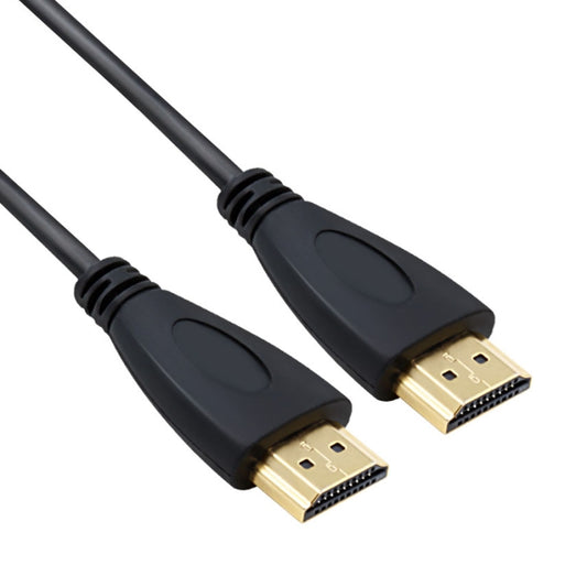 1.8m HDMI to HDMI 19Pin Cable, 1.4 Version, Support 3D, Ethernet, HD TV / Xbox 360 / PS3 etc (Gold Plated)(Black) - Cable by buy2fix | Online Shopping UK | buy2fix