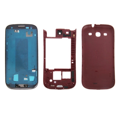 Original Full Housing  Chassis For Galaxy SIII / i9300 - Repair & Spare Parts by buy2fix | Online Shopping UK | buy2fix