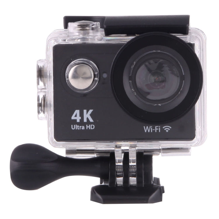 H9 4K Ultra HD1080P 12MP 2 inch LCD Screen WiFi Sports Camera, 170 Degrees Wide Angle Lens, 30m Waterproof(Black) - DJI & GoPro Accessories by buy2fix | Online Shopping UK | buy2fix