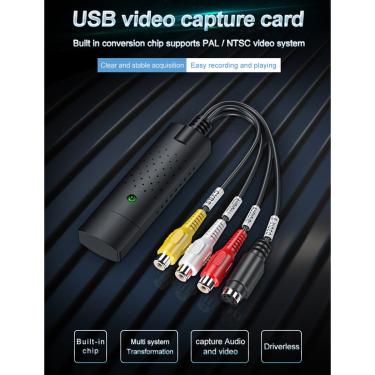 DVD Maker USB 2.0 Video Capture & Edit (Easy CAP), Support MPEG-1/MPEG-2 Compression Format, Chip: MA2106, DC60 - Consumer Electronics by buy2fix | Online Shopping UK | buy2fix