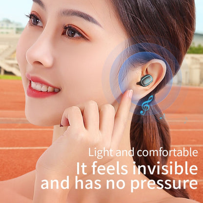 C1 Bluetooth 5.0 TWS Polygonal Touch Digital Display True Wireless Bluetooth Earphone with Charging Box(Blue) - TWS Earphone by buy2fix | Online Shopping UK | buy2fix