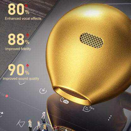 WK YC05 3.5mm Music In Ear Wired Earphone (Gold) - In Ear Wired Earphone by WK | Online Shopping UK | buy2fix