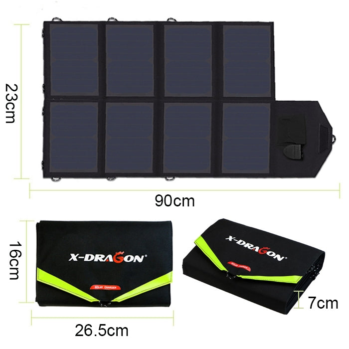 ALLPOWERS 40W Solar Panel Charger Portable Solar Battery Chargers 5V 18V - Charger by buy2fix | Online Shopping UK | buy2fix