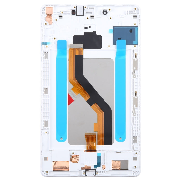For Samsung Galaxy Tab A 8.0 2019 SM-T295 LTE Edition Original LCD Screen Digitizer Full Assembly with Frame (White) - LCD Screen by buy2fix | Online Shopping UK | buy2fix