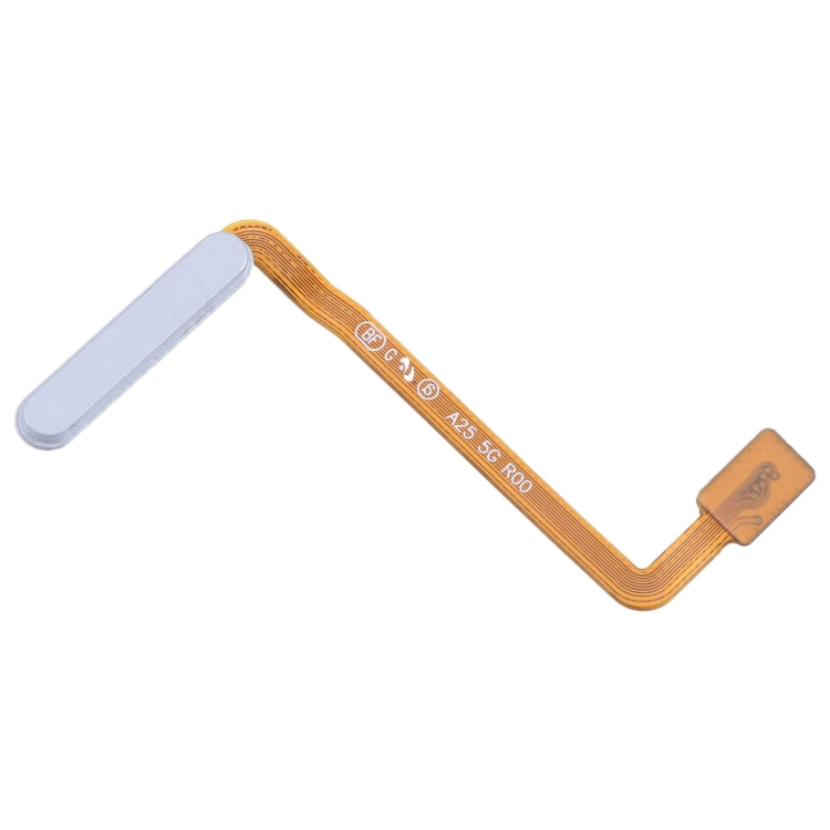 For Samsung Galaxy A25 5G SM-A256B Original Fingerprint Sensor Flex Cable (Silver) - Flex Cable by buy2fix | Online Shopping UK | buy2fix