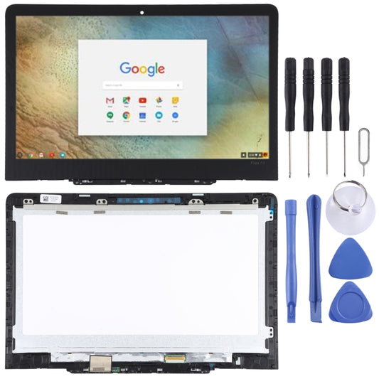 LCD Screen and Digitizer Full Assembly with Frame for Lenovo Chromebook YOGA N23(Black) - LCD Screen by buy2fix | Online Shopping UK | buy2fix