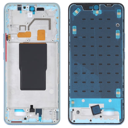 For Xiaomi Redmi K50 Ultra Original Front Housing LCD Frame Bezel Plate(Blue) - Repair & Spare Parts by buy2fix | Online Shopping UK | buy2fix