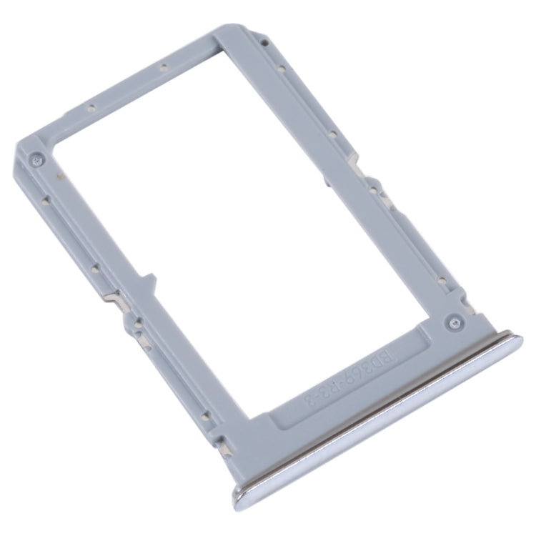 For OPPO K9 SIM Card Tray + SIM Card Tray (Silver) - Card Socket by buy2fix | Online Shopping UK | buy2fix