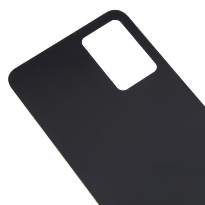 For Xiaomi 11i Glass Battery Back Cover(Black) - Back Cover by buy2fix | Online Shopping UK | buy2fix