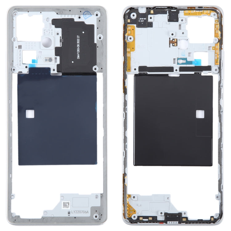 For Xiaomi Redmi Note 12 Pro+ Original Middle Frame Bezel Plate (Silver) - LCD Related Parts by buy2fix | Online Shopping UK | buy2fix