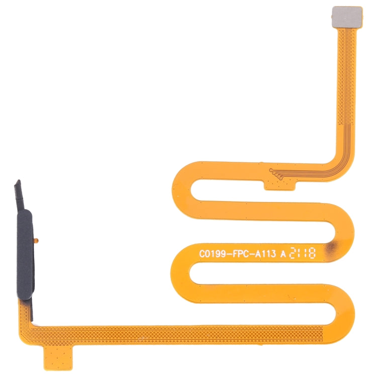 For Infinix Note 10 Pro Original Fingerprint Sensor Flex Cable (Black) - Flex Cable by buy2fix | Online Shopping UK | buy2fix