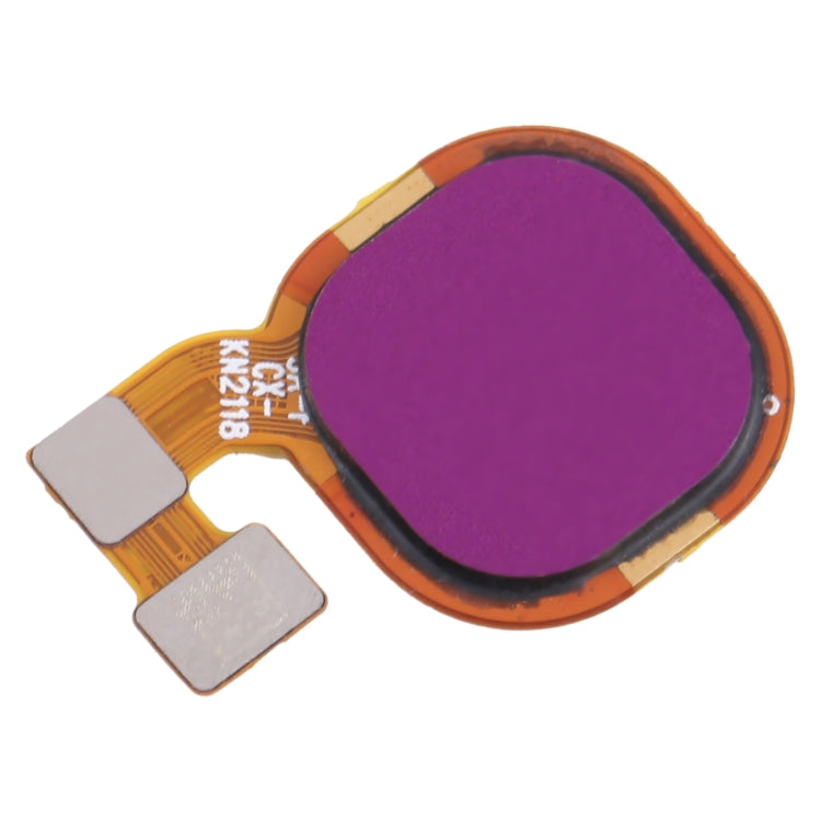 For Infinix Hot 8 Lite X650C Original Fingerprint Sensor Flex Cable (Purple) - Flex Cable by buy2fix | Online Shopping UK | buy2fix