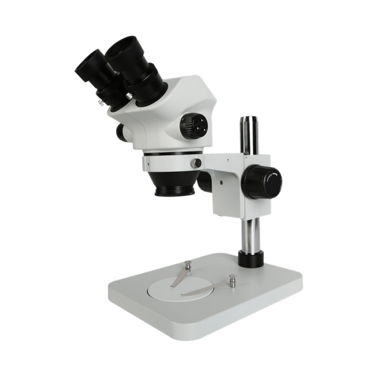 0.7X-50X Stereo Microscope Binocular Microscope With Light(White) - Digital Microscope by buy2fix | Online Shopping UK | buy2fix