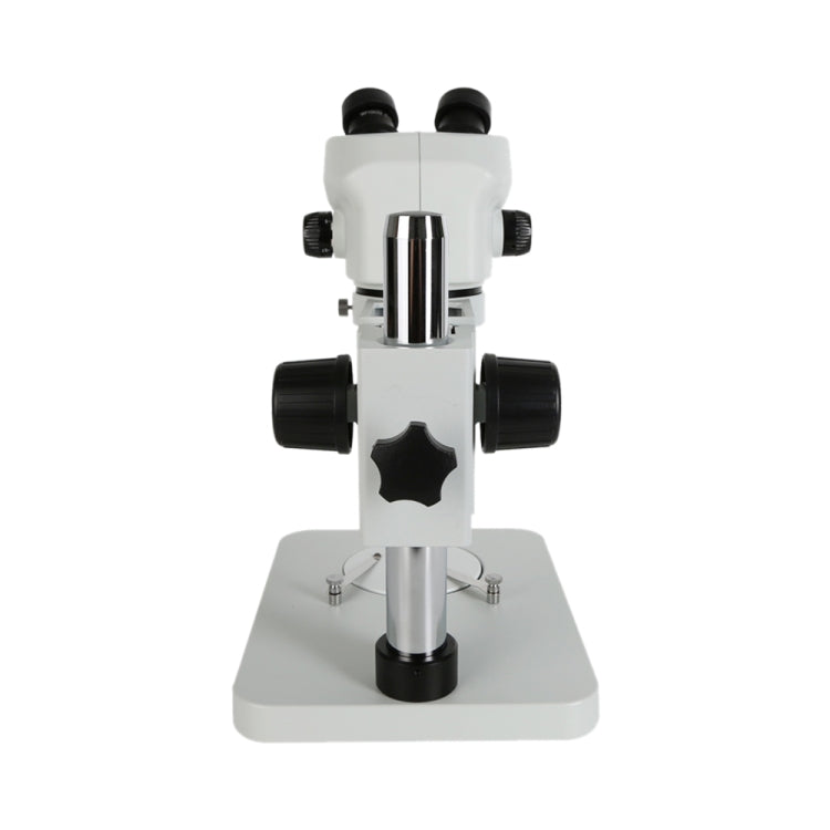 0.7X-50X Stereo Microscope Binocular Microscope With Light(White) - Digital Microscope by buy2fix | Online Shopping UK | buy2fix