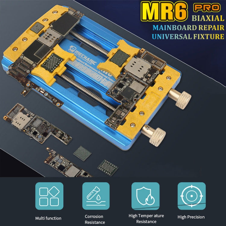 MECHANIC MR6 PRO Double-Bearings PCB Board Soldering Repair Fixture - Repair & Spare Parts by MECHANIC | Online Shopping UK | buy2fix