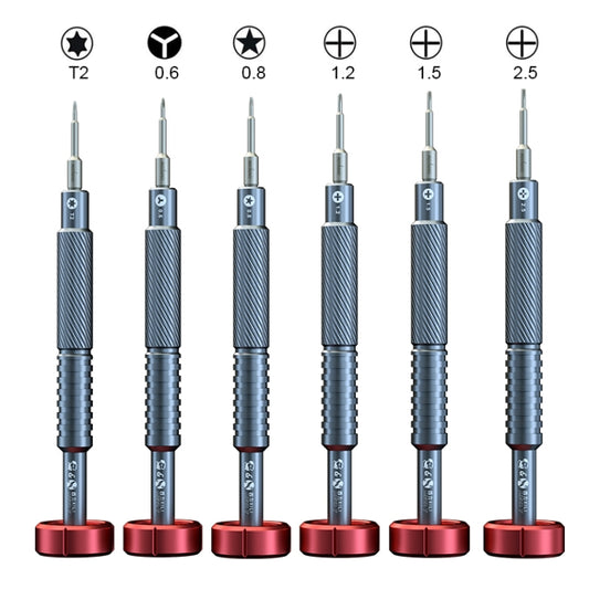 MECHANIC&XILI META Y 6 in 1 Alloy Magnetic Screwdriver Set for Mobile Phone Repair - Screwdriver by MECHANIC | Online Shopping UK | buy2fix