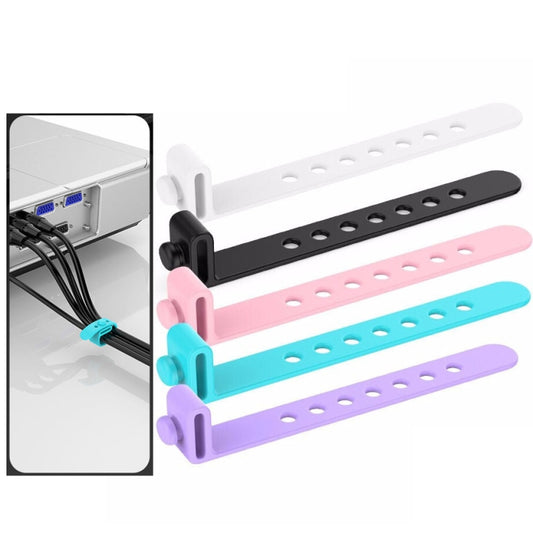 ORICO SG-RH5 5PCS Colorful Silicone Cable Tie - Cable Ties & Organizers by ORICO | Online Shopping UK | buy2fix