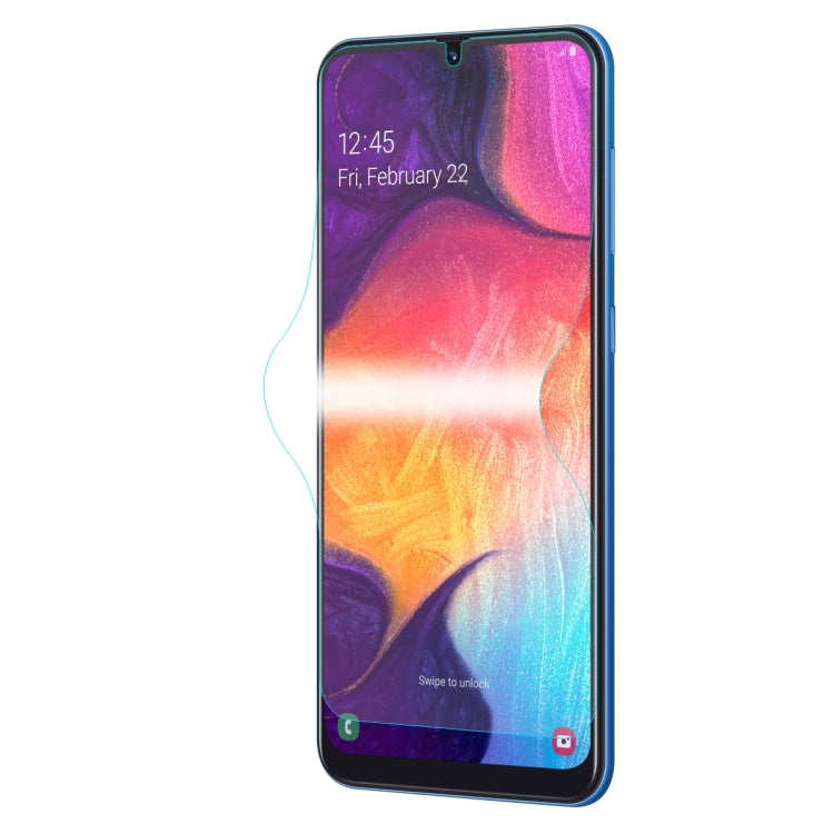 ENKAY Hat-Prince 0.1mm 3D Full Screen Protector Explosion-proof Hydrogel Film for Galaxy A30 / A50 - Mobile Accessories by ENKAY | Online Shopping UK | buy2fix