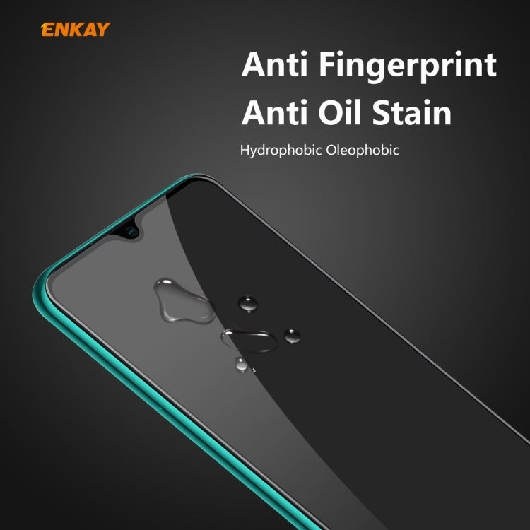 For Xiaomi Redmi Note 8 Pro ENKAY Hat-Prince 0.26mm 9H 6D Privacy Anti-spy Full Screen Tempered Glass Film -  by ENKAY | Online Shopping UK | buy2fix