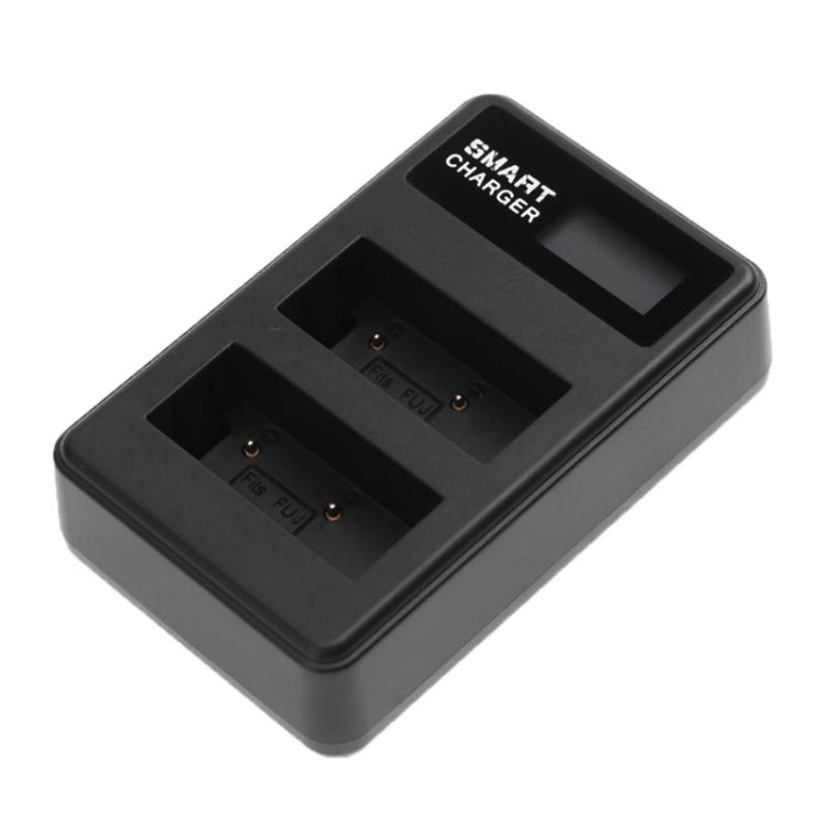 For Fujifilm Fuji NP-W126 Smart LCD Display USB Dual Charger - Battery USB Charger by buy2fix | Online Shopping UK | buy2fix