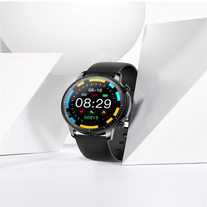 V23 1.28inch IPS Color Screen Smart Watch IP67 Waterproof,Support Heart Rate Monitoring/Blood Pressure Monitoring/Blood Oxygen Monitoring/Sleep Monitoring(Black) - Smart Wear by buy2fix | Online Shopping UK | buy2fix