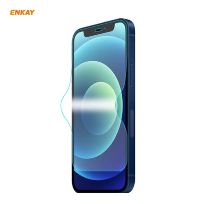 ENKAY Hat-Prince 0.1mm 3D Full Screen Protector Explosion-proof Hydrogel Film For iPhone 12 Pro Max - Front Protector by ENKAY | Online Shopping UK | buy2fix