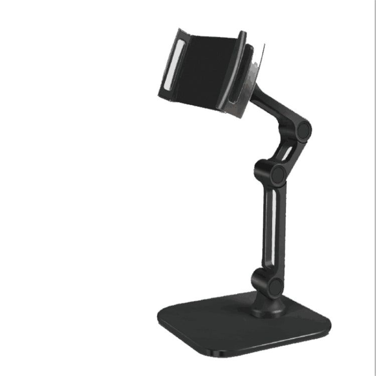 NS-06B Aluminum Alloy Foldable Adjustable Tablet Desk Stand for iPad, Huawei, Apple - Lazy Bracket by buy2fix | Online Shopping UK | buy2fix