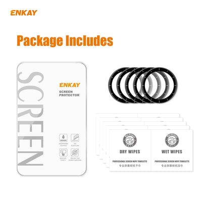 For Venu 2 / Vivoactive 4 45mm 5 PCS ENKAY Hat-Prince 3D Full Screen Soft PC Edge + PMMA HD Screen Protector Film - Screen Protector by ENKAY | Online Shopping UK | buy2fix