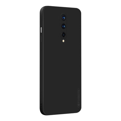 For OnePlus 8 PINWUYO Touching Series Liquid Silicone TPU Shockproof Case(Black) - OnePlus Cases by PINWUYO | Online Shopping UK | buy2fix