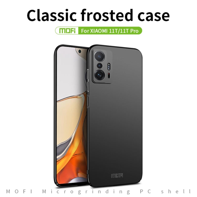 For Xiaomi Mi 11T / 11T Pro MOFI Frosted PC Ultra-thin Hard Phone Case(Rose gold) - Xiaomi Cases by MOFI | Online Shopping UK | buy2fix