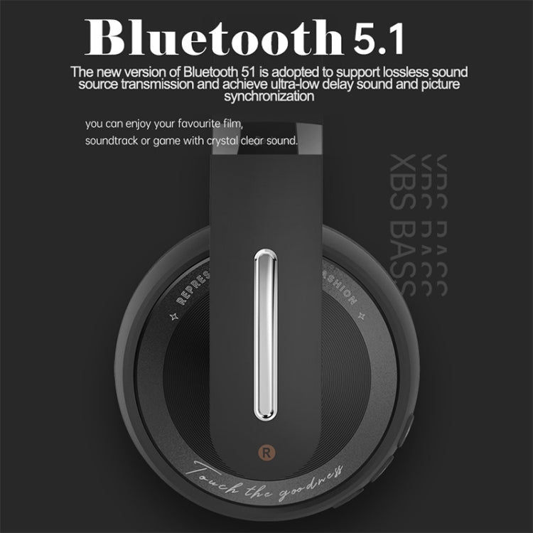 P6 Bluetooth 5.1 Wireless Stereo Headset with Microphone(White) - Apple Accessories by buy2fix | Online Shopping UK | buy2fix
