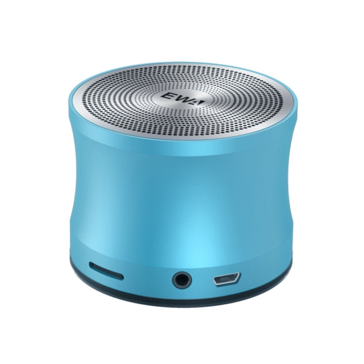 EWA A109+ TWS Stereo Portable Metal Bluetooth Speaker(Blue) - Mini Speaker by EWA | Online Shopping UK | buy2fix