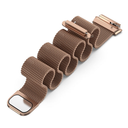 For Huawei Band 7 Milan Magnetic Watch Band(Rose Gold) - Watch Bands by buy2fix | Online Shopping UK | buy2fix