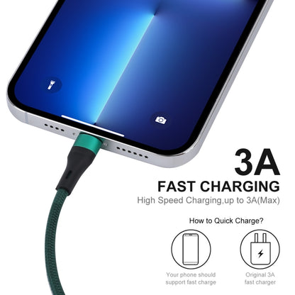 ENKAY ENK-CB118 1m USB 3.0 to 8 Pin 3A Fast Charging Sync Data Cable(Grey) - Normal Style Cable by ENKAY | Online Shopping UK | buy2fix