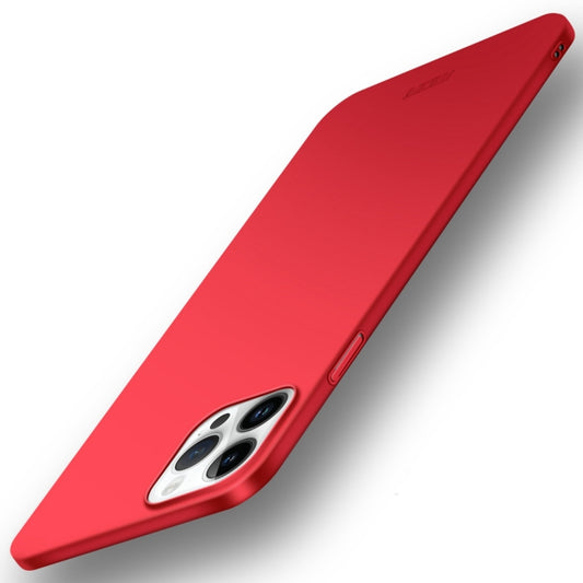 For iPhone 14 Pro Max MOFI Frosted PC Ultra-thin Hard Case (Red) - iPhone 14 Pro Max Cases by MOFI | Online Shopping UK | buy2fix