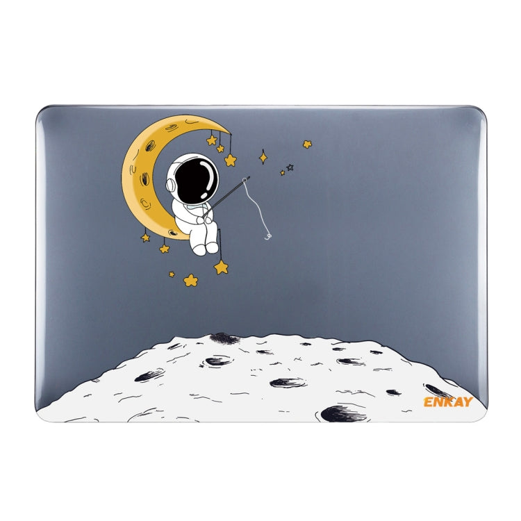 For MacBook Pro 13.3 A1706/A1989/A2159 ENKAY Hat-Prince 3 in 1 Spaceman Pattern Laotop Protective Crystal Case with TPU Keyboard Film / Anti-dust Plugs, Version:US(Spaceman No.3) - MacBook Pro Cases by ENKAY | Online Shopping UK | buy2fix