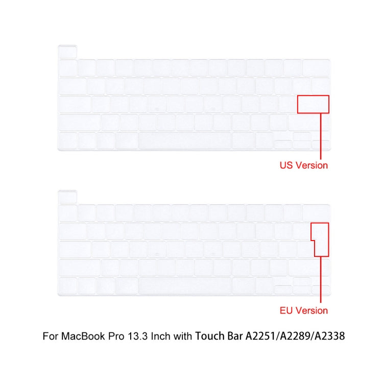 For MacBook Pro 13.3 A2251/A2289/A2338 ENKAY Hat-Prince 3 in 1 Spaceman Pattern Laotop Protective Crystal Case with TPU Keyboard Film / Anti-dust Plugs, Version:US(Spaceman No.2) - MacBook Pro Cases by ENKAY | Online Shopping UK | buy2fix