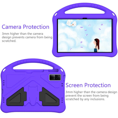 For Xiaomi Redmi Pad 10.6 2022 EVA Shockproof Tablet Case with Holder(Purple) -  by buy2fix | Online Shopping UK | buy2fix