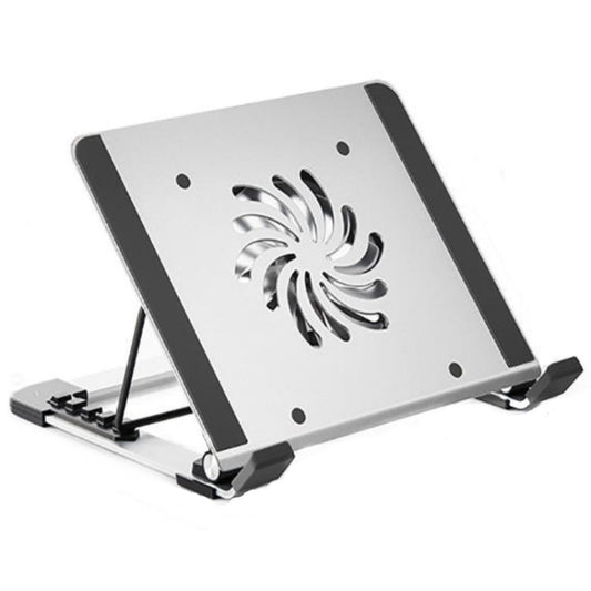 P3 Adjustable Aluminum Foldable Portable Laptop Notebook Fan Stand Bracket -  by buy2fix | Online Shopping UK | buy2fix