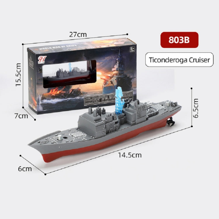 MoFun 803 2.4G Remote Control Warship Simulation Ship(803B) - RC Boats by MoFun | Online Shopping UK | buy2fix