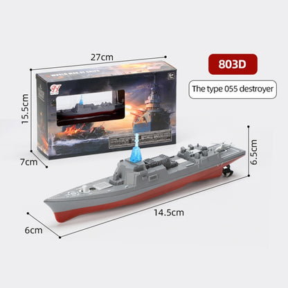 MoFun 803 2.4G Remote Control Warship Simulation Ship(803D) - RC Boats by MoFun | Online Shopping UK | buy2fix