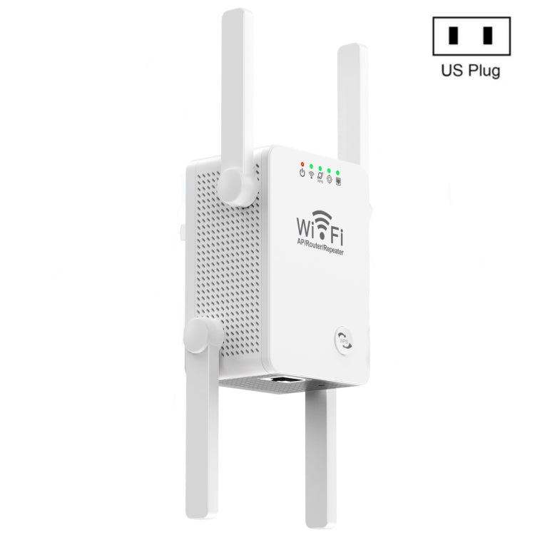 U8 300Mbps Wireless WiFi Repeater Extender Router Wi-Fi Signal Amplifier WiFi Booster(US Plug) -  by buy2fix | Online Shopping UK | buy2fix