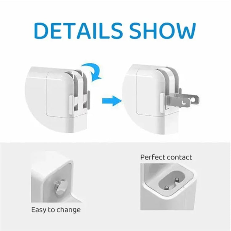 35W PD3.0 USB-C / Type-C Dual Port Charger with 2m Type-C to 8 Pin Data Cable, US Plug - USB Charger by buy2fix | Online Shopping UK | buy2fix