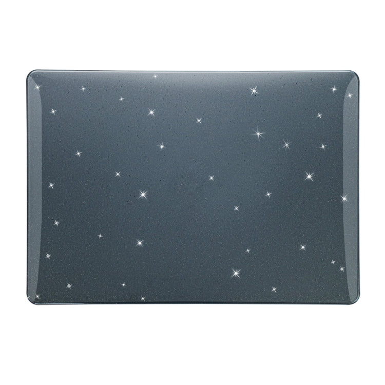 For MacBook Air 15.3 A2941 ENKAY EU Version 3 in 1 Bling Crystal Protective Case with TPU Keyboard Film & Anti-dust Plugs(Black) - MacBook Air Cases by ENKAY | Online Shopping UK | buy2fix