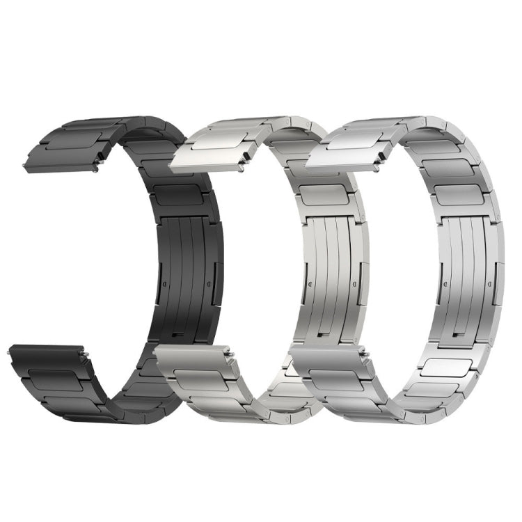 For Huawei Watch GT3 SE 22mm I-Shaped Titanium Alloy Watch Band(Grey) - Watch Bands by buy2fix | Online Shopping UK | buy2fix