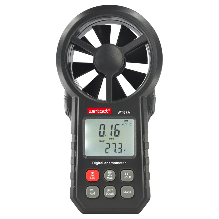 WINTACT WT87A Portable Anemometer Thermometer Wind Speed Gauge Meter - Consumer Electronics by Wintact | Online Shopping UK | buy2fix