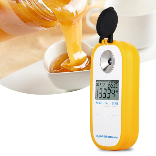 DR301 Digital Honey Refractometer Measuring Sugar Content Meter Range 090 Brix Refractometer Baume Honey Water Concentration Tool - Consumer Electronics by buy2fix | Online Shopping UK | buy2fix