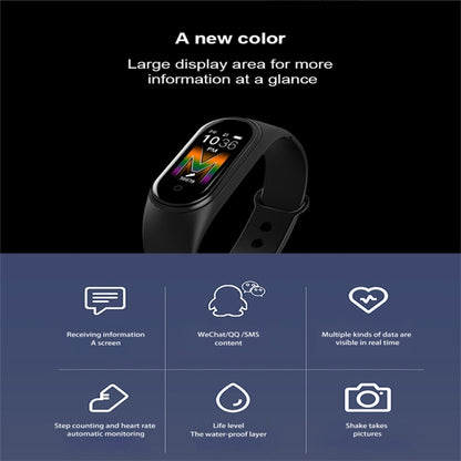 KM5 0.96inch Color Screen Phone Smart Watch IP68 Waterproof,Support Bluetooth Call/Bluetooth Music/Heart Rate Monitoring/Blood Pressure Monitoring(Red) - Smart Wear by buy2fix | Online Shopping UK | buy2fix