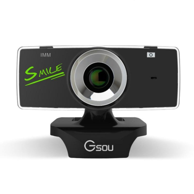 Gsou B18S HD Webcam Built-in Microphone Smart Web Camera USB Streaming Live Camera With Noise Cancellation -  by Gsou | Online Shopping UK | buy2fix