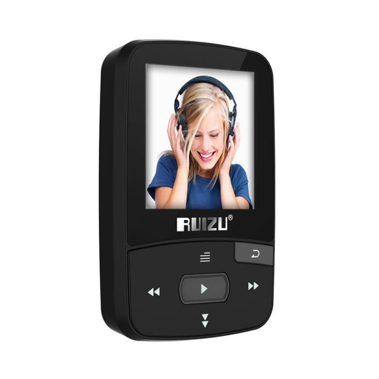 Original RUIZU X50 Sport Bluetooth MP3 Player 8gb Clip Mini with Screen Support FM,Recording,E-Book,Clock,Pedometer - Consumer Electronics by buy2fix | Online Shopping UK | buy2fix